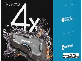 Cardo Intercom hos KB Motorservice.