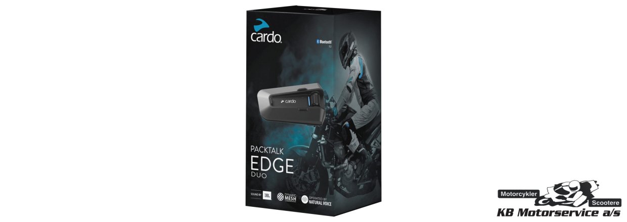 Cardo Intercom hos KB Motorservice.