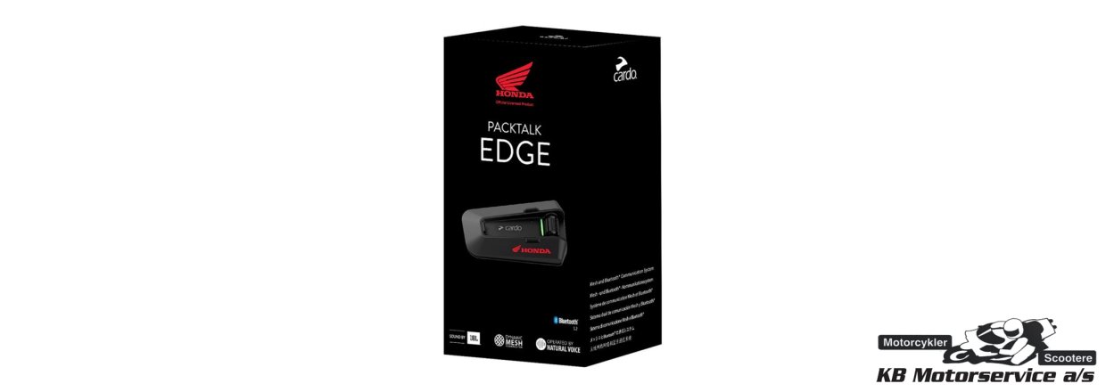 Cardo Intercom hos KB Motorservice.