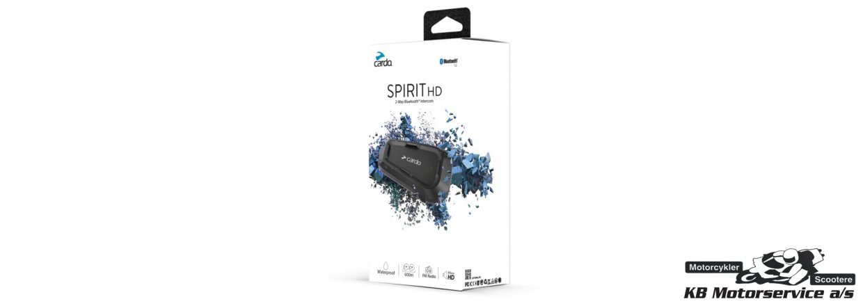 Cardo Intercom hos KB Motorservice.