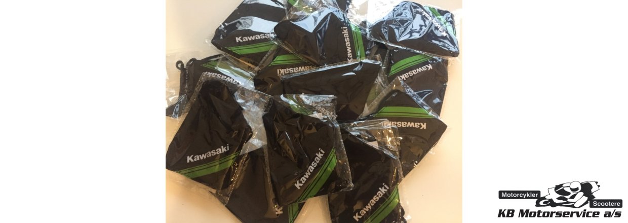 Kawasaki 3-lags stof mundbind