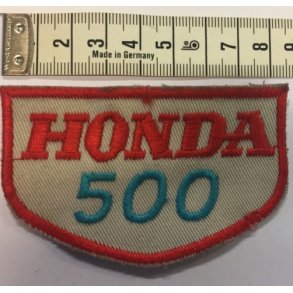  Honda 500 stofmrke fra 70'erne