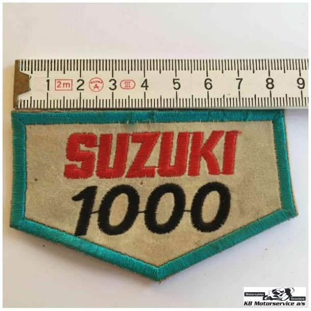 Suzuki 1000 stofmrke fra 70'erne