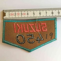 Suzuki 450 stofmrke fra 70'erne