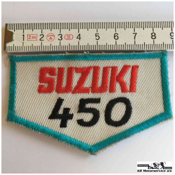 Suzuki 450 stofmrke fra 70'erne
