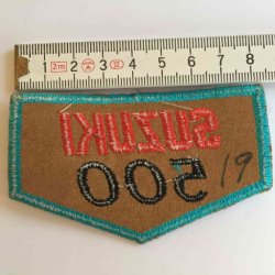 Suzuki 500 stofmrke fra 70'erne