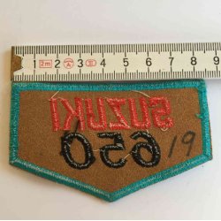 Suzuki 650 stofmrke fra 70'erne