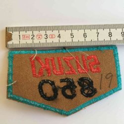 Suzuki 850 stofmrke fra 70'erne