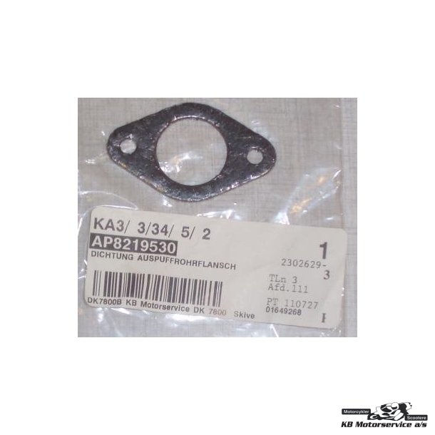 Exhaust pipe flange gasket (udstdning)	Aprilia