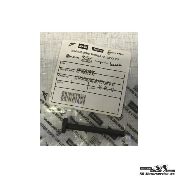 Clutch push rod d13 (trykstang)     Aprilia RX 50 95-02 + MX 50 02-03, Aprilia RS 50
