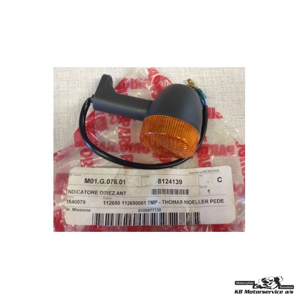 Blinklygte f.v +h.b Aprilia Rally 50 H2O 96-99 , RS250 92-97