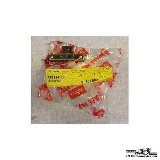 Resistence with harness	Aprilia MOJITO, SCARABEO, SR 50, RS 125