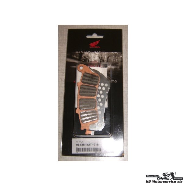 Bremseklodser, Bag, Honda VFR800, 1998-2009 Original