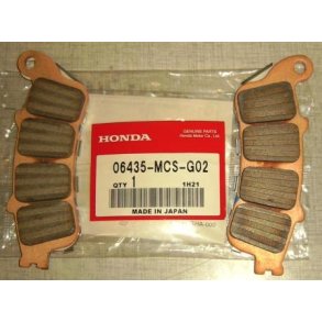 Bremseklodser Honda ST1300 Bag