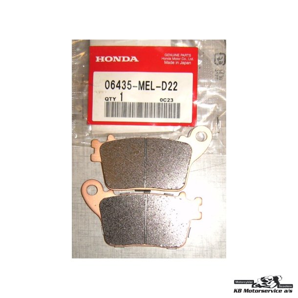 Bremseklodser, Bag, Honda CBR600RR 07-12, CBR1000RR 06-12