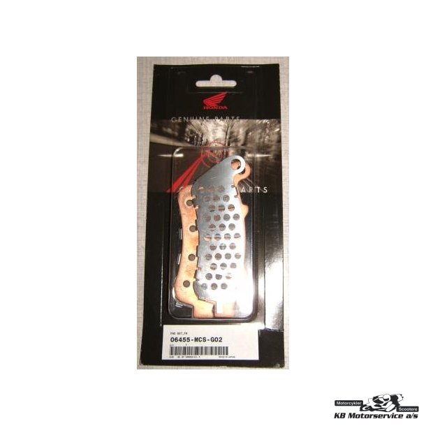 Bremseklodser for, Honda ST1300, rg. 02-07