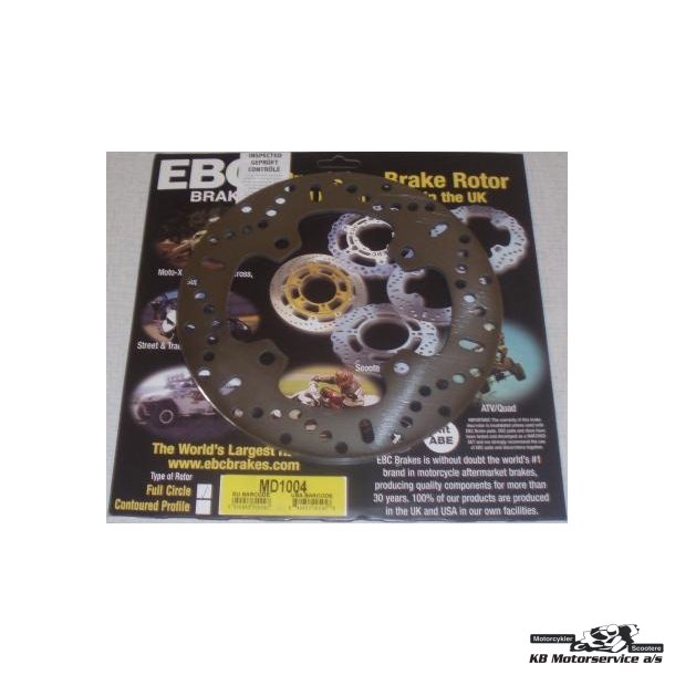 EBC bremseskive, Bag Honda
