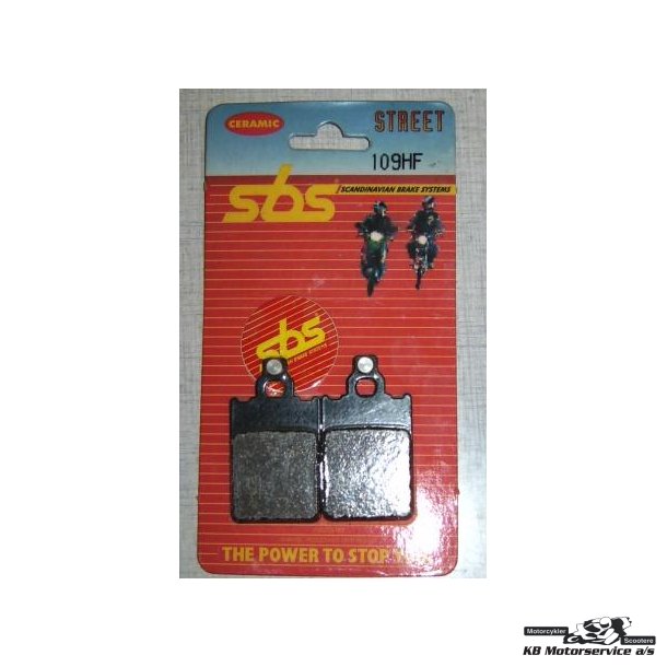 SBS 109HF Bremseklodser