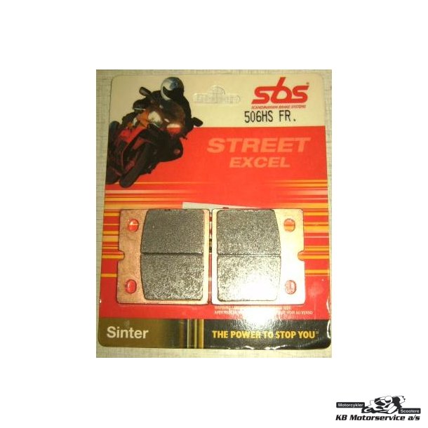 SBS 506HS Bremseklodser
