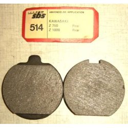 SBS 514HF Bremseklodser