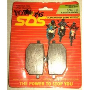 SBS 596SM Bremseklodser