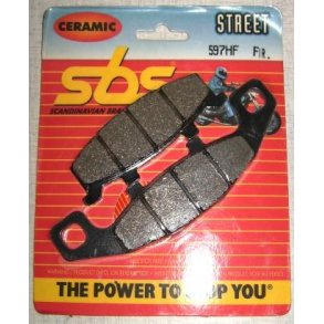 SBS 597HF Bremseklodser