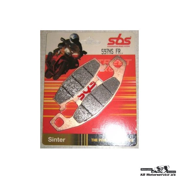 SBS 597HS Bremseklodser