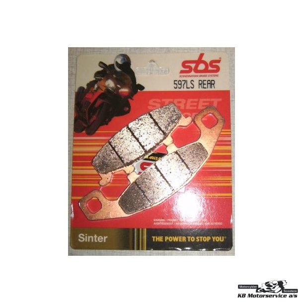 SBS 597LS Bremseklodser
