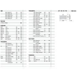 SBS 624HS Bremseklodser