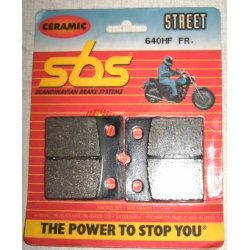 SBS 640HF Bremseklodser