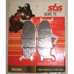 SBS 663HS Bremseklodser