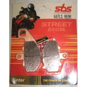 SBS 687LS Bremseklodser