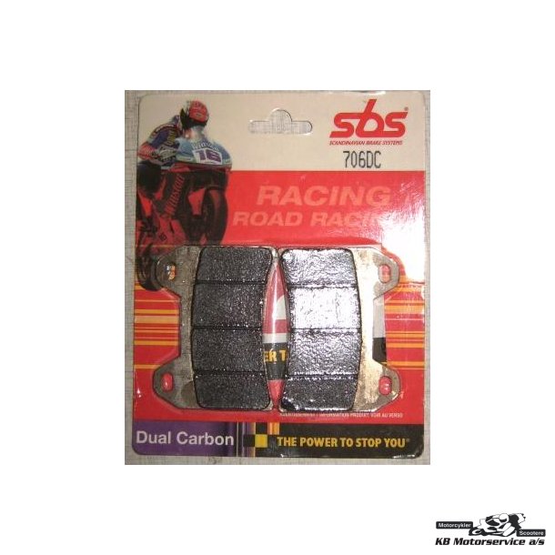 SBS 706DC Bremseklodser Dual-Carbon Race