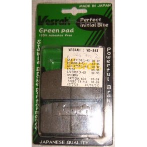 SBS 714HS Bremseklodser