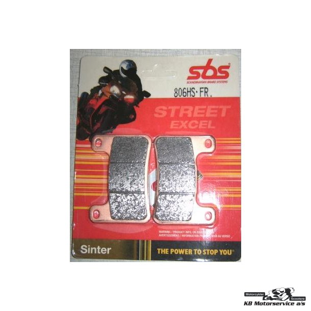SBS 806HS Bremseklodser