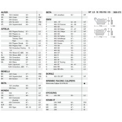 SBS 675LS Bremseklodser