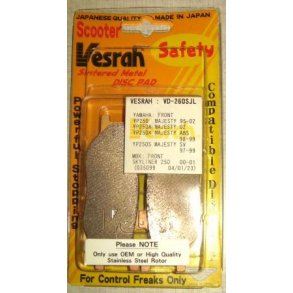 VESRAH VD-260SJL Bremseklodser