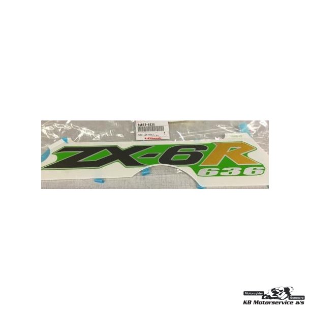 Mark,lwr cowling,lh,z	Kawazaki ZX1000C1 , ZX6RB1 03-04