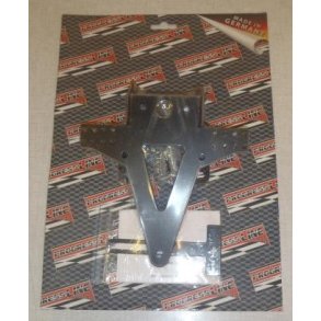 Nummerpladeholder sort universal Type 4. Udget