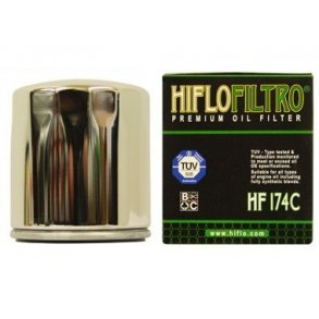 Hiflo oliefilter Chrom HF174C