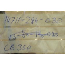 Indsugningsventil Bl.a. CB350, CB360