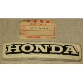 EMBLEM, R. FUEL TANK CB350