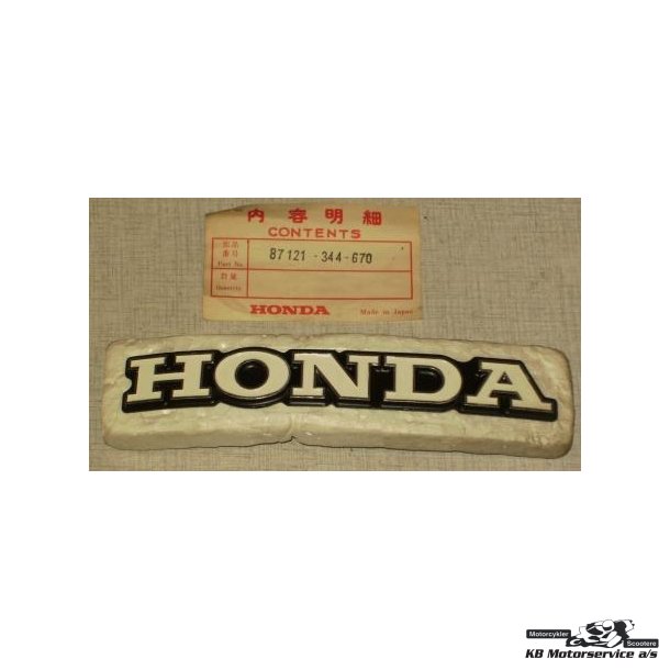 EMBLEM, R. FUEL TANK CB350