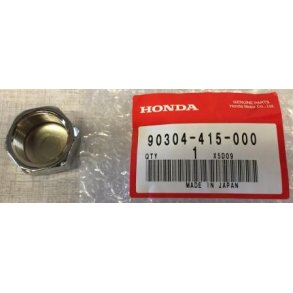 Nut,steering stem		CB600 Hornet, CB750, GL1500, NSR125 m.fl.