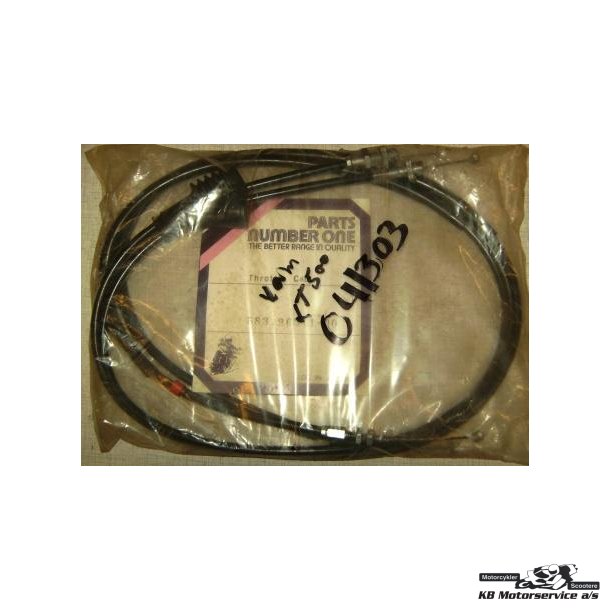 Gaskabel trk &amp; retur (uoriginal) Yamaha XT500 76-82