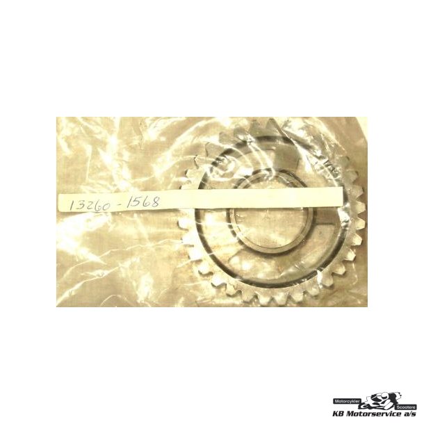 Gear,output 2nd,33t Model: zx600-f1