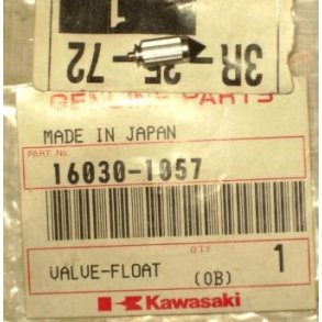 Kx-float, valve	Model: kx250f