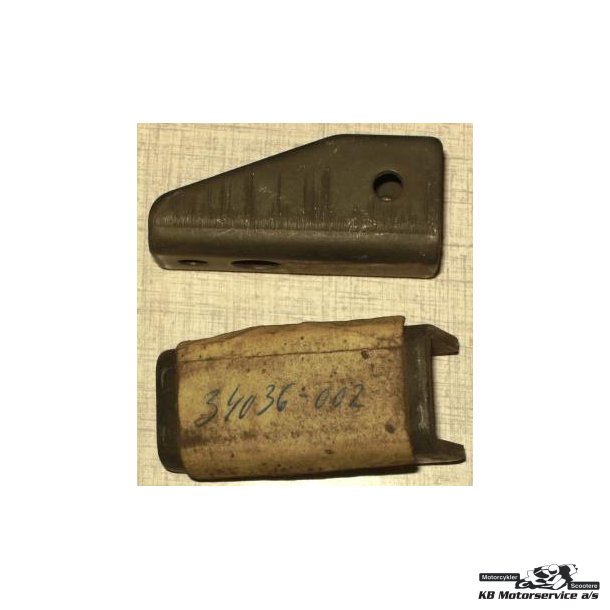 Bracket,rear footrest Model: z650-d4