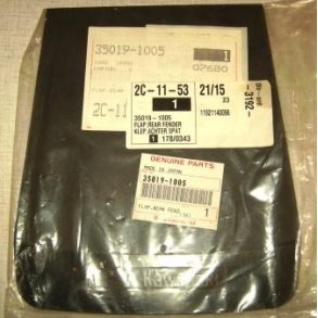 Flap,rear fender Model: zx900-a1