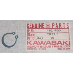 Circlip,18mm	Model: kx250-c1